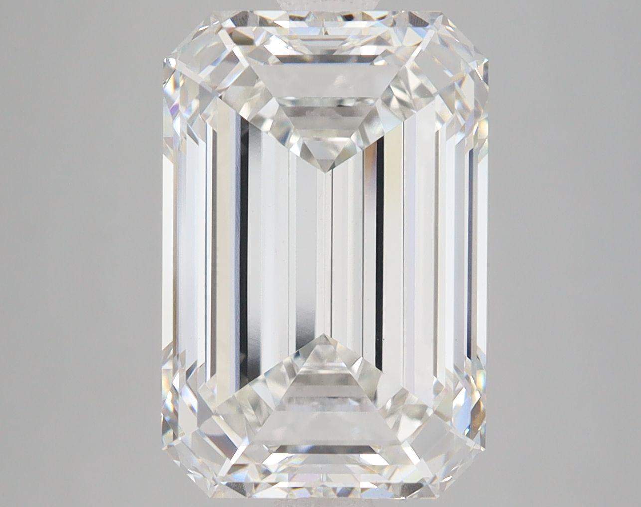 7.09 ct. emerald Lab Grown Diamond front image