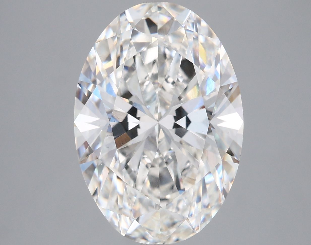 4.04 ct. oval Lab Grown Diamond front image