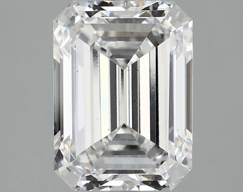 2.57 ct. emerald Lab Grown Diamond front image