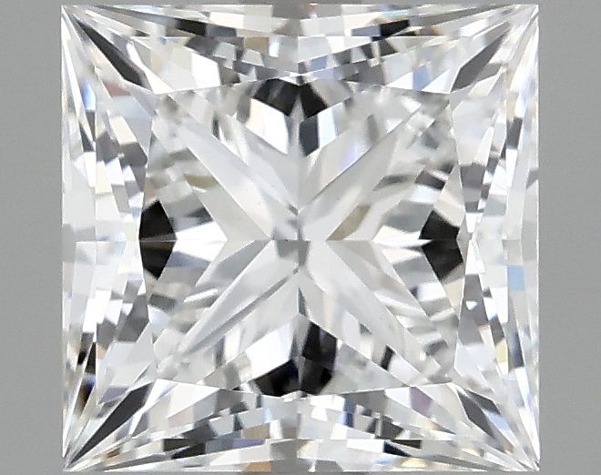 2.10 ct. princess Lab Grown Diamond front image