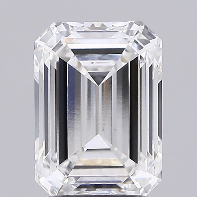 2.57 ct. emerald Lab Grown Diamond front image