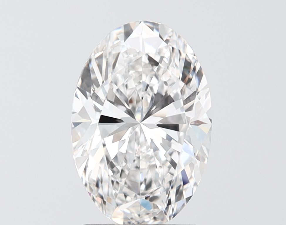2.22 ct. oval Lab Grown Diamond front image
