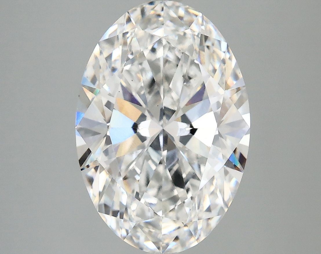 3.84 ct. oval Lab Grown Diamond front image