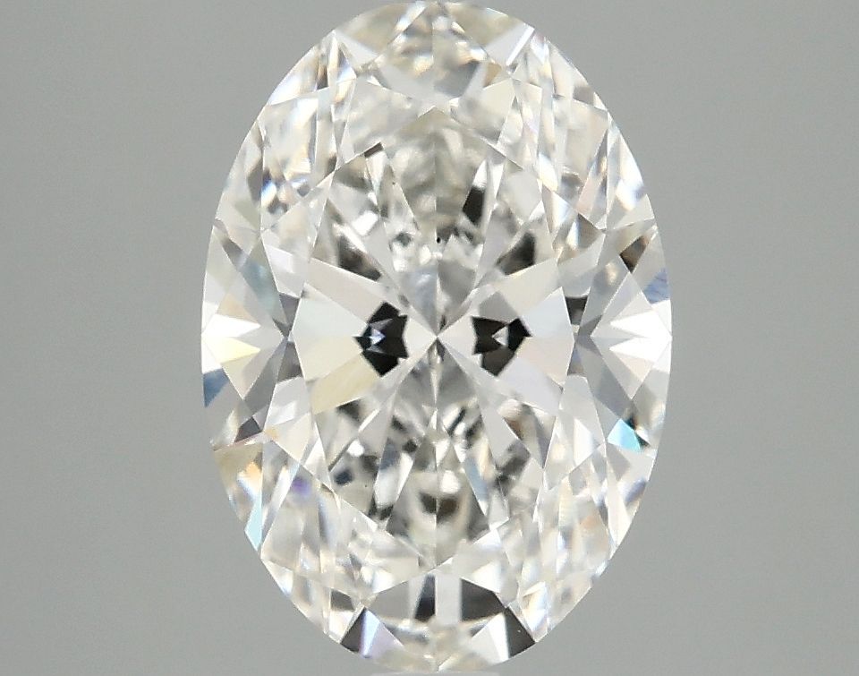 2.56 ct. oval Lab Grown Diamond front image