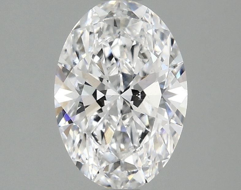 1.40 ct. oval Lab Grown Diamond front image
