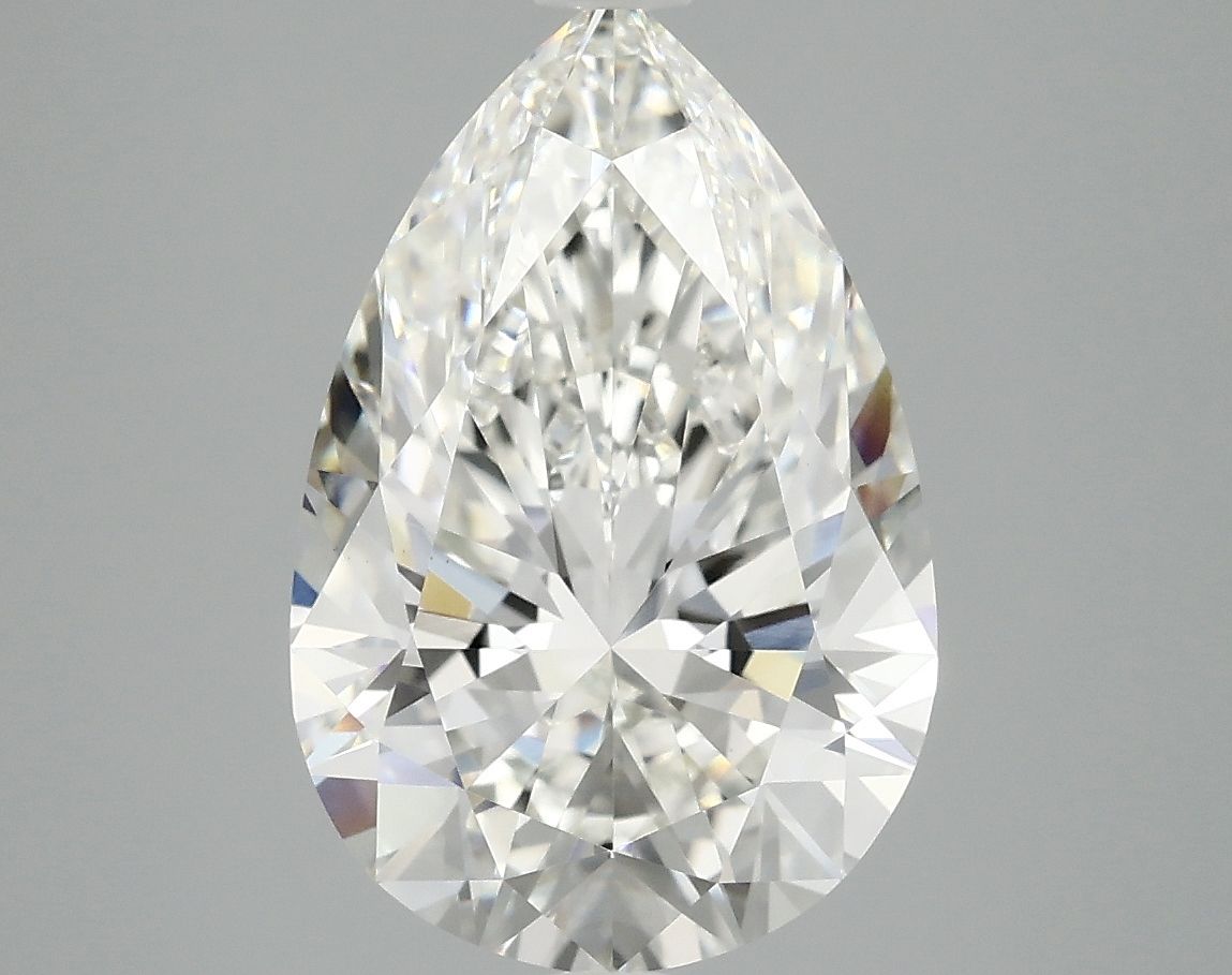 4.08 ct. pear Lab Grown Diamond front image