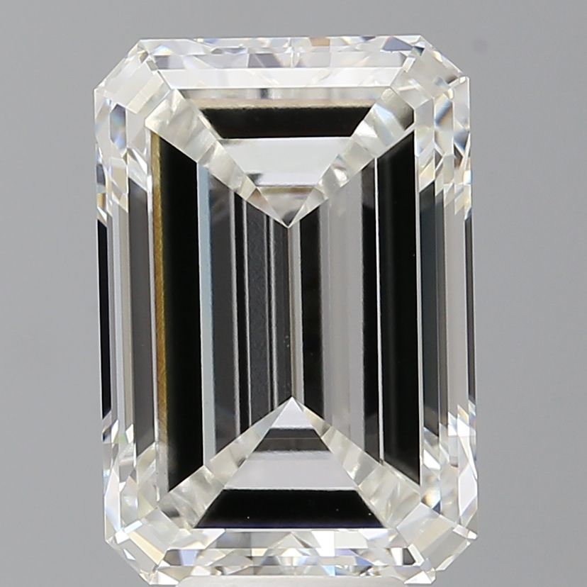 7.53 ct. emerald Lab Grown Diamond front image