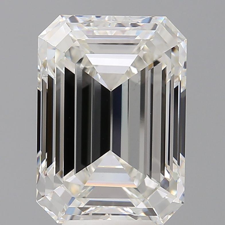7.10 ct. emerald Lab Grown Diamond front image