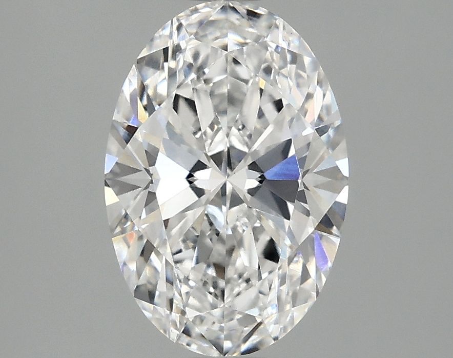 2.01 ct. oval Lab Grown Diamond front image