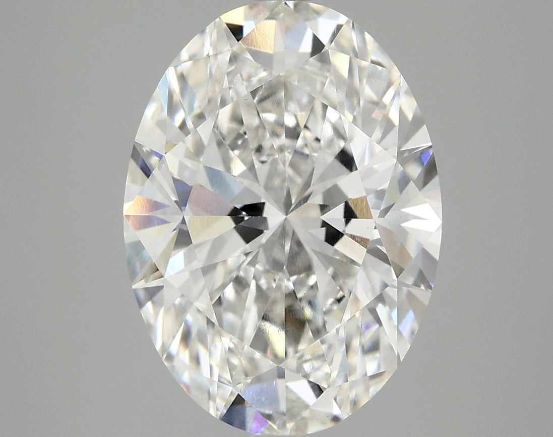 4.10 ct. oval Lab Grown Diamond front image