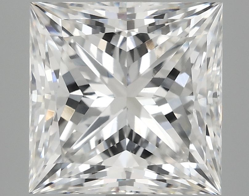 5.06 ct. princess Lab Grown Diamond front image