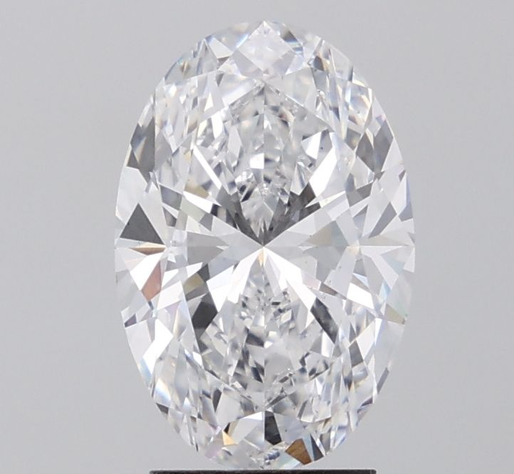 3.01 ct. oval Lab Grown Diamond front image