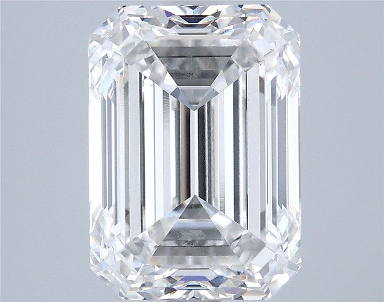 3.79 ct. emerald Lab Grown Diamond front image