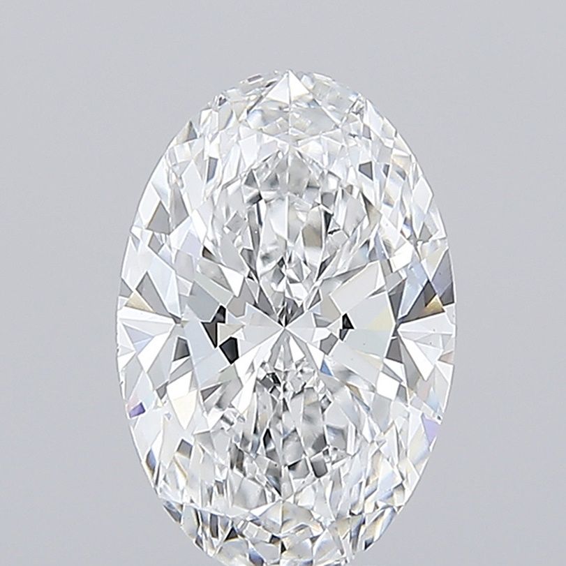 3.01 ct. oval Lab Grown Diamond front image