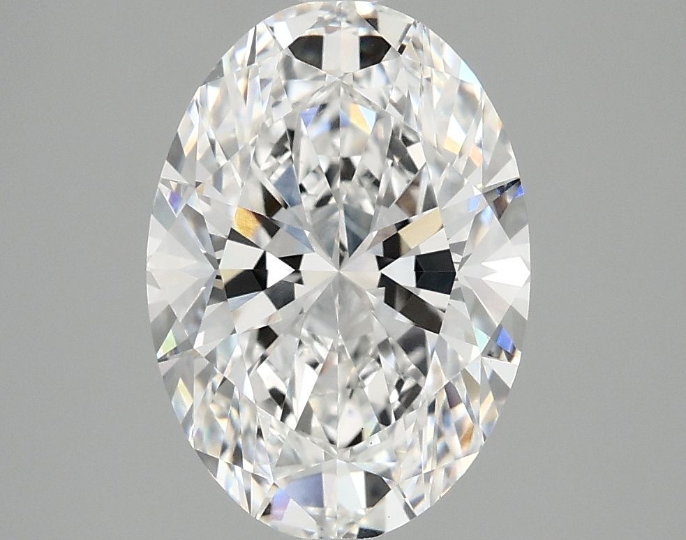 3.07 ct. oval Lab Grown Diamond front image