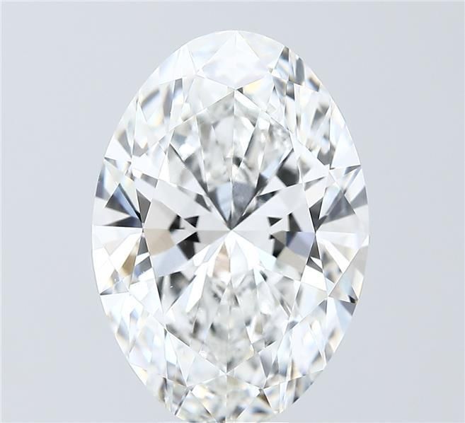 7.02 ct. oval Lab Grown Diamond front image