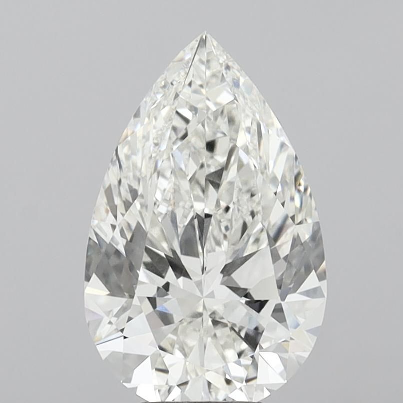 5.79 ct. pear Lab Grown Diamond front image