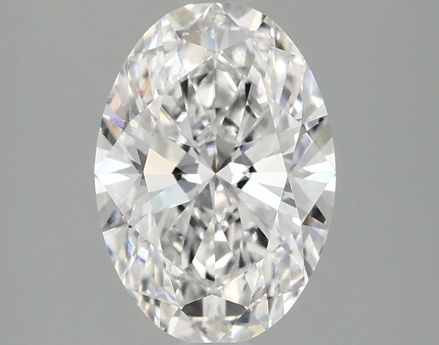 2.10 ct. oval Lab Grown Diamond front image