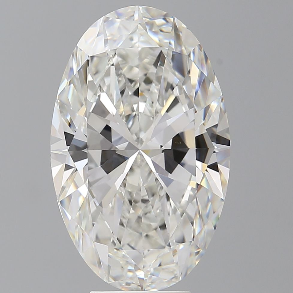 7.10 ct. oval Lab Grown Diamond front image