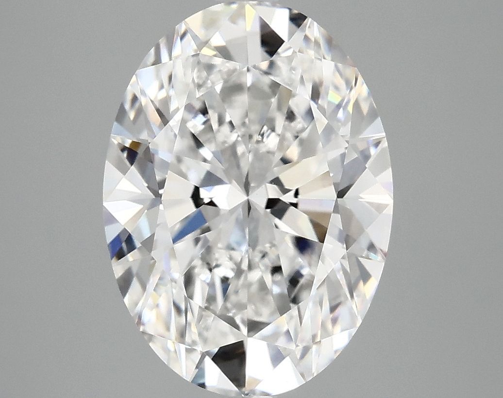 3.95 ct. oval Lab Grown Diamond front image