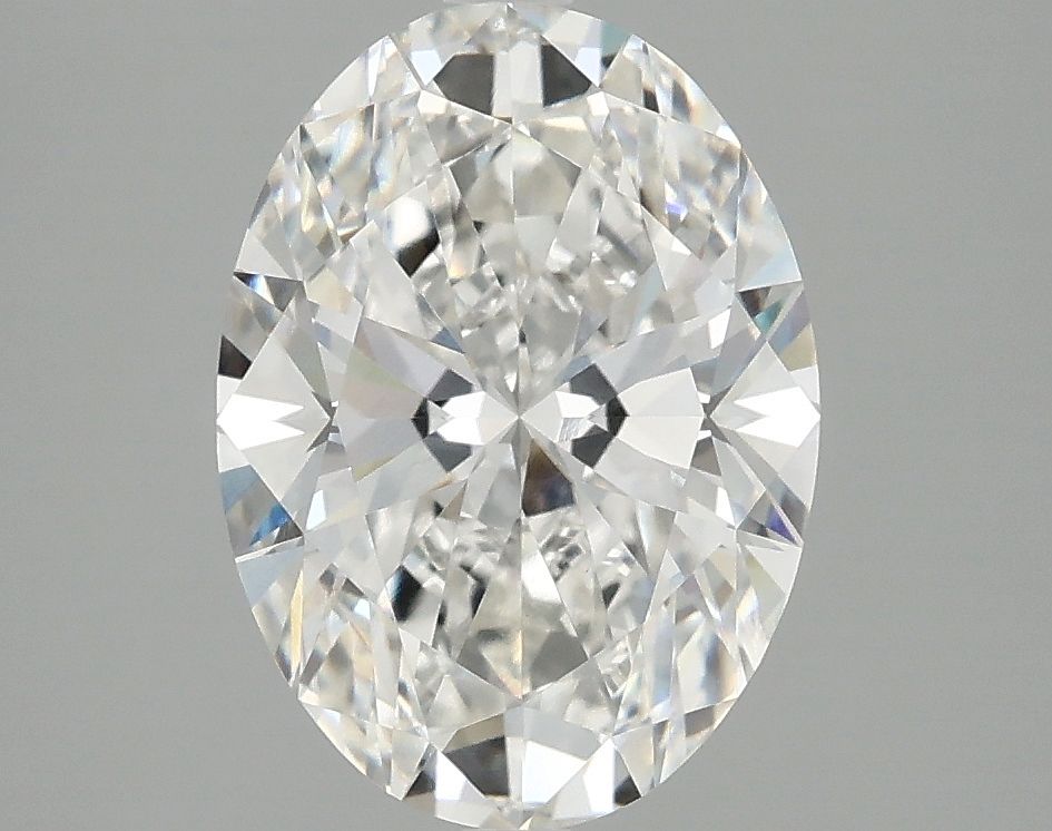 2.84 ct. oval Lab Grown Diamond front image