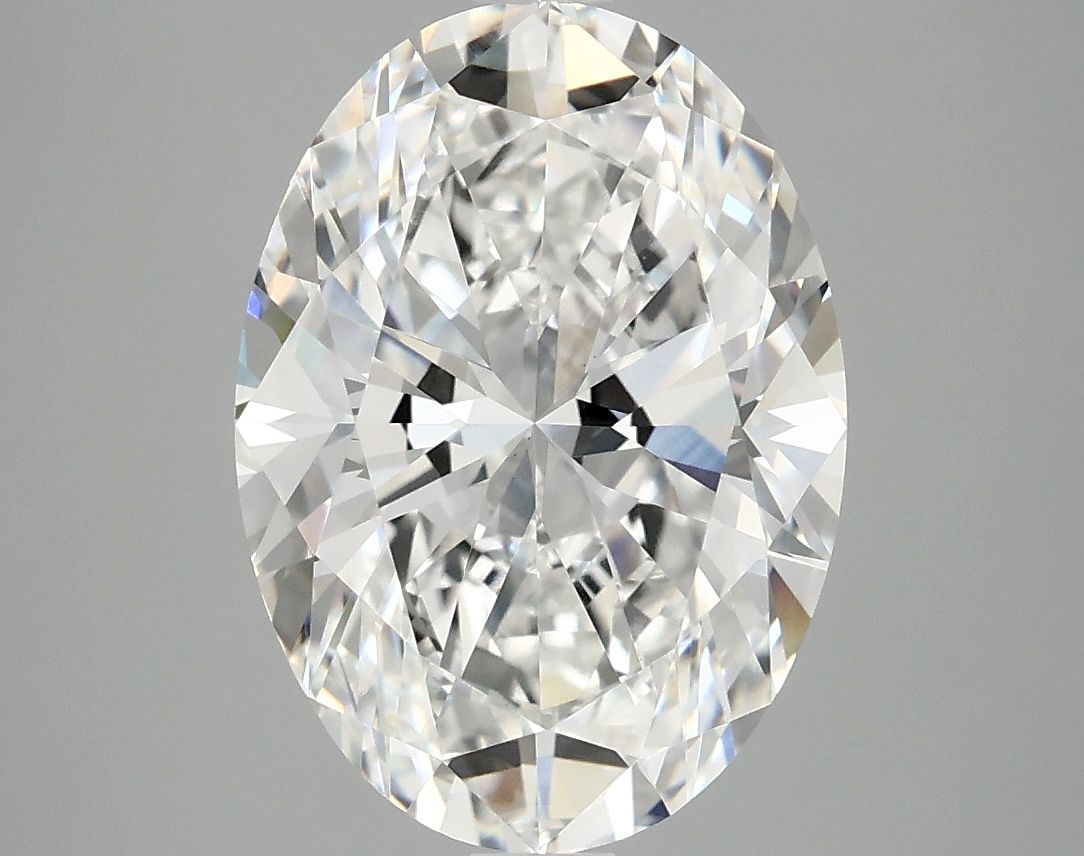 3.92 ct. oval Lab Grown Diamond front image