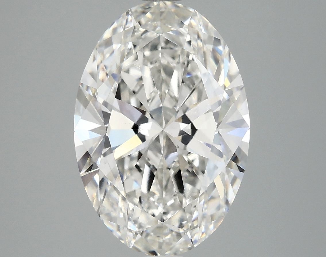 4.06 ct. oval Lab Grown Diamond front image