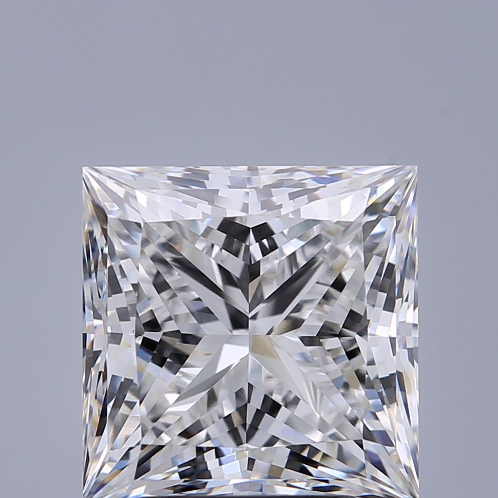 3.41 ct. princess Lab Grown Diamond front image