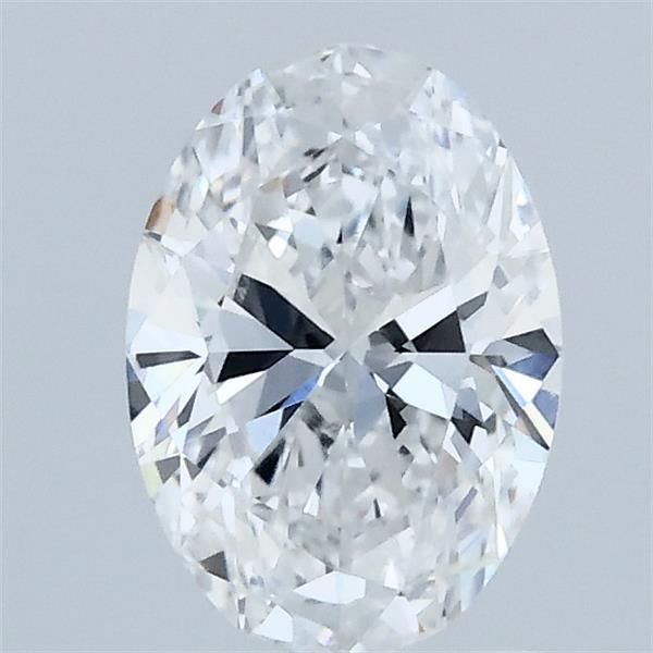 1 ct lab-grown Oval Diamond