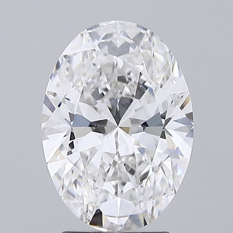 3.02 ct. oval Lab Grown Diamond front image