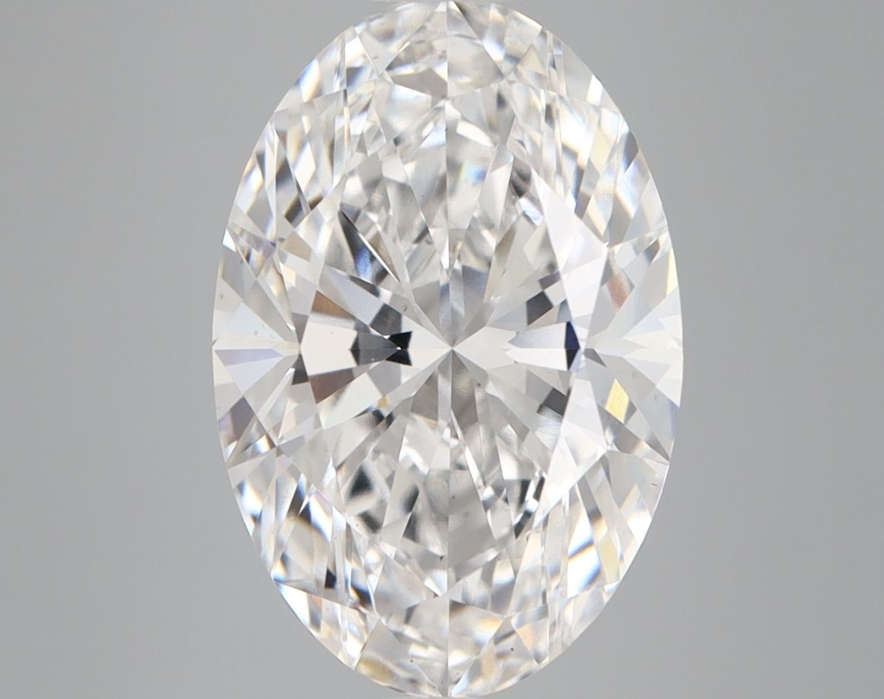 5.10 ct. oval Lab Grown Diamond front image