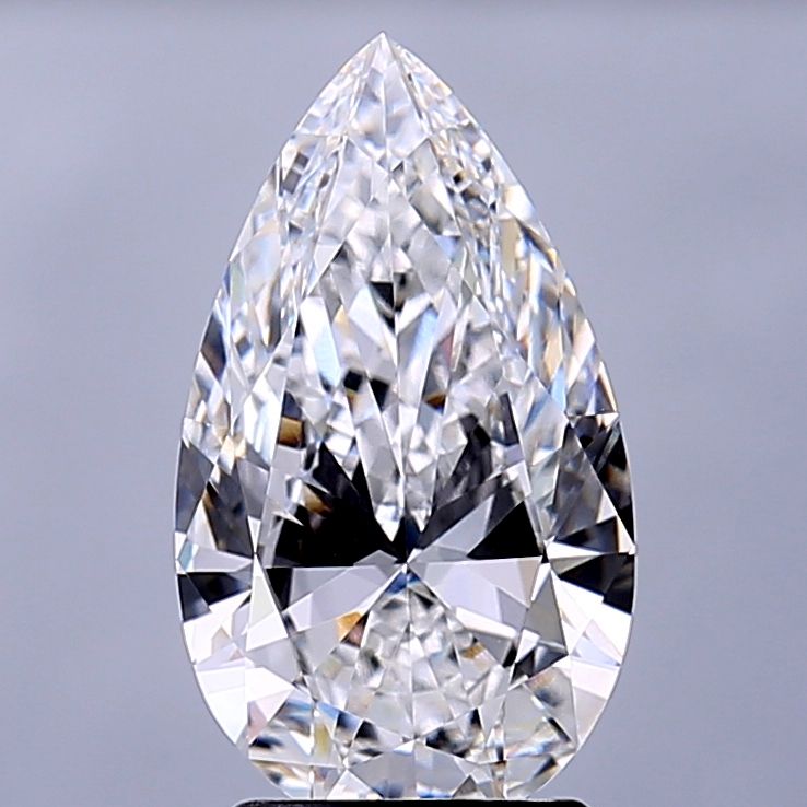 2.50 ct. pear Lab Grown Diamond front image