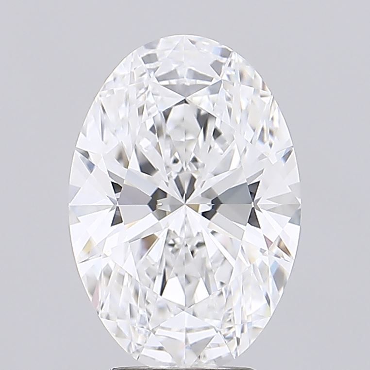 4.21 ct. oval Lab Grown Diamond front image