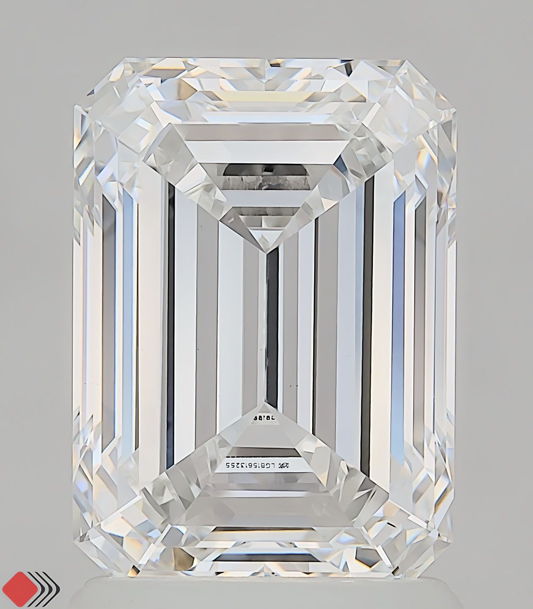 2.07 ct. emerald Lab Grown Diamond front image