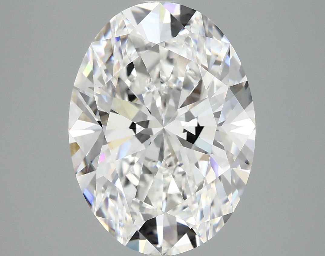 4.10 ct. oval Lab Grown Diamond front image