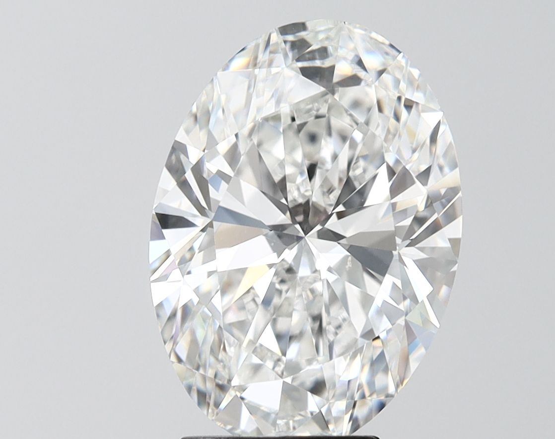 4.09 ct. oval Lab Grown Diamond front image