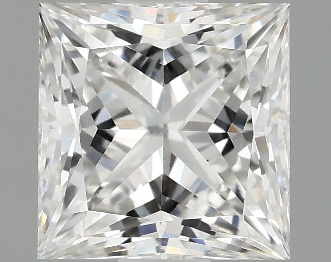 1.10 ct. princess Lab Grown Diamond front image
