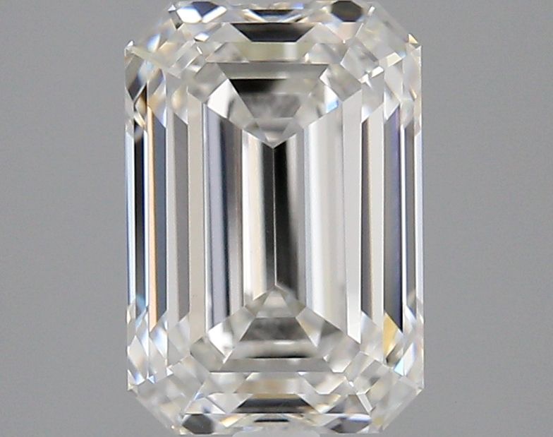 2.70 ct. emerald Lab Grown Diamond front image