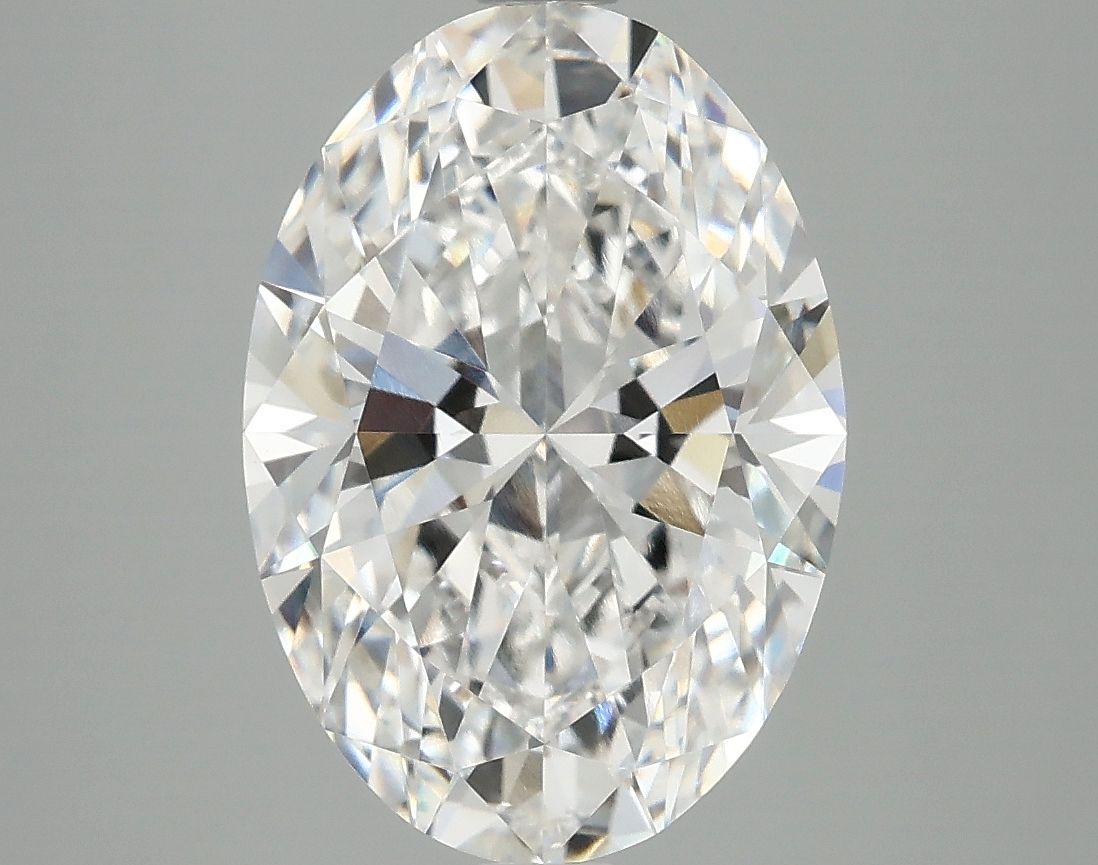 3.92 ct. oval Lab Grown Diamond front image