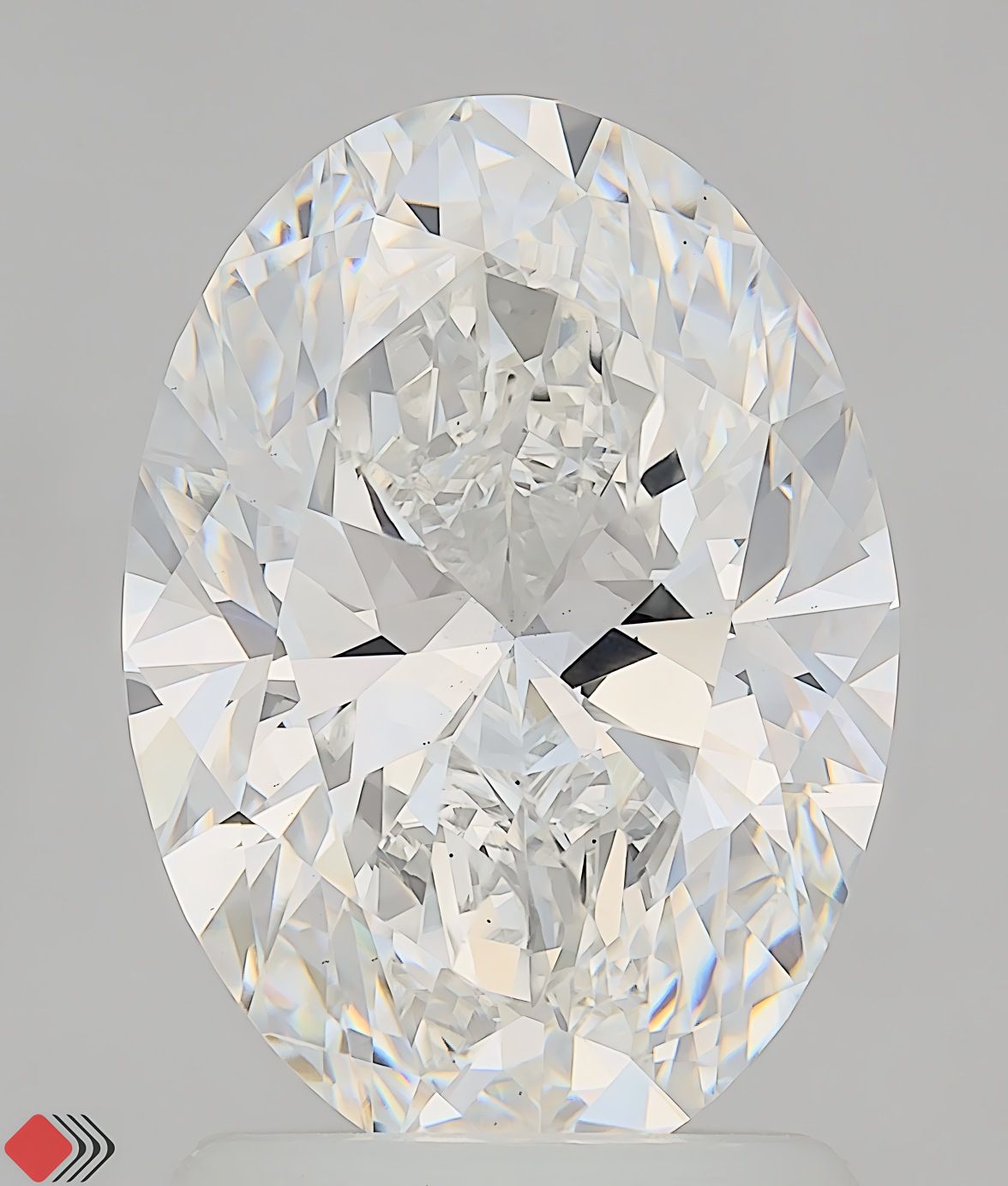 2.04 ct. oval Lab Grown Diamond front image