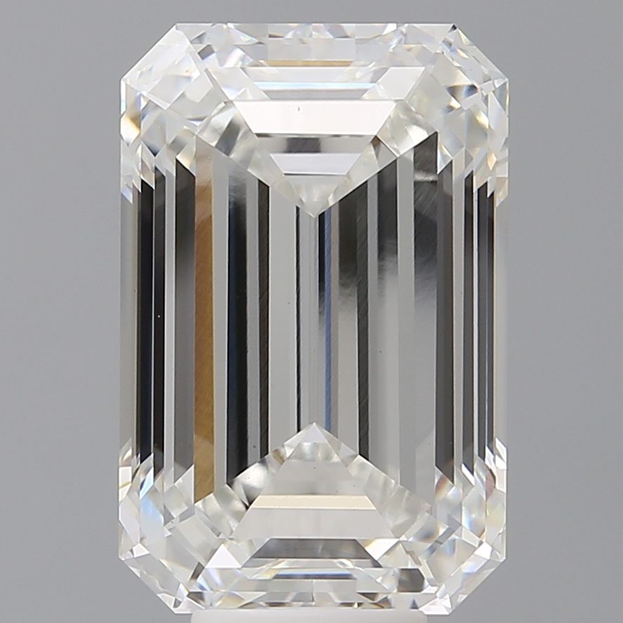 9.99 ct. emerald Lab Grown Diamond front image