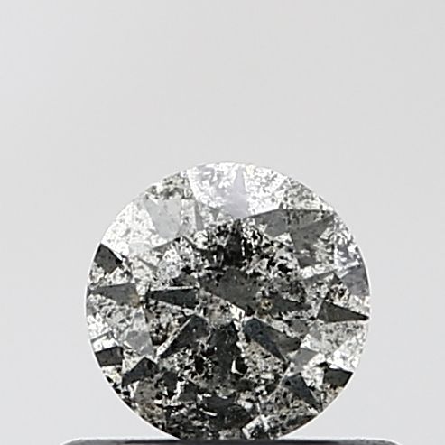 0.4 Carat Round Diamond Salt and Pepper VVS1