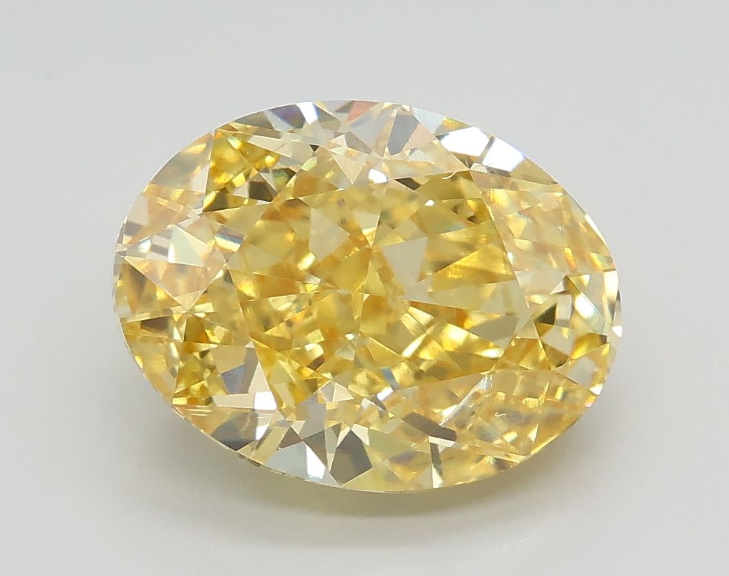 3.02 ct. oval Lab Grown Diamond front image