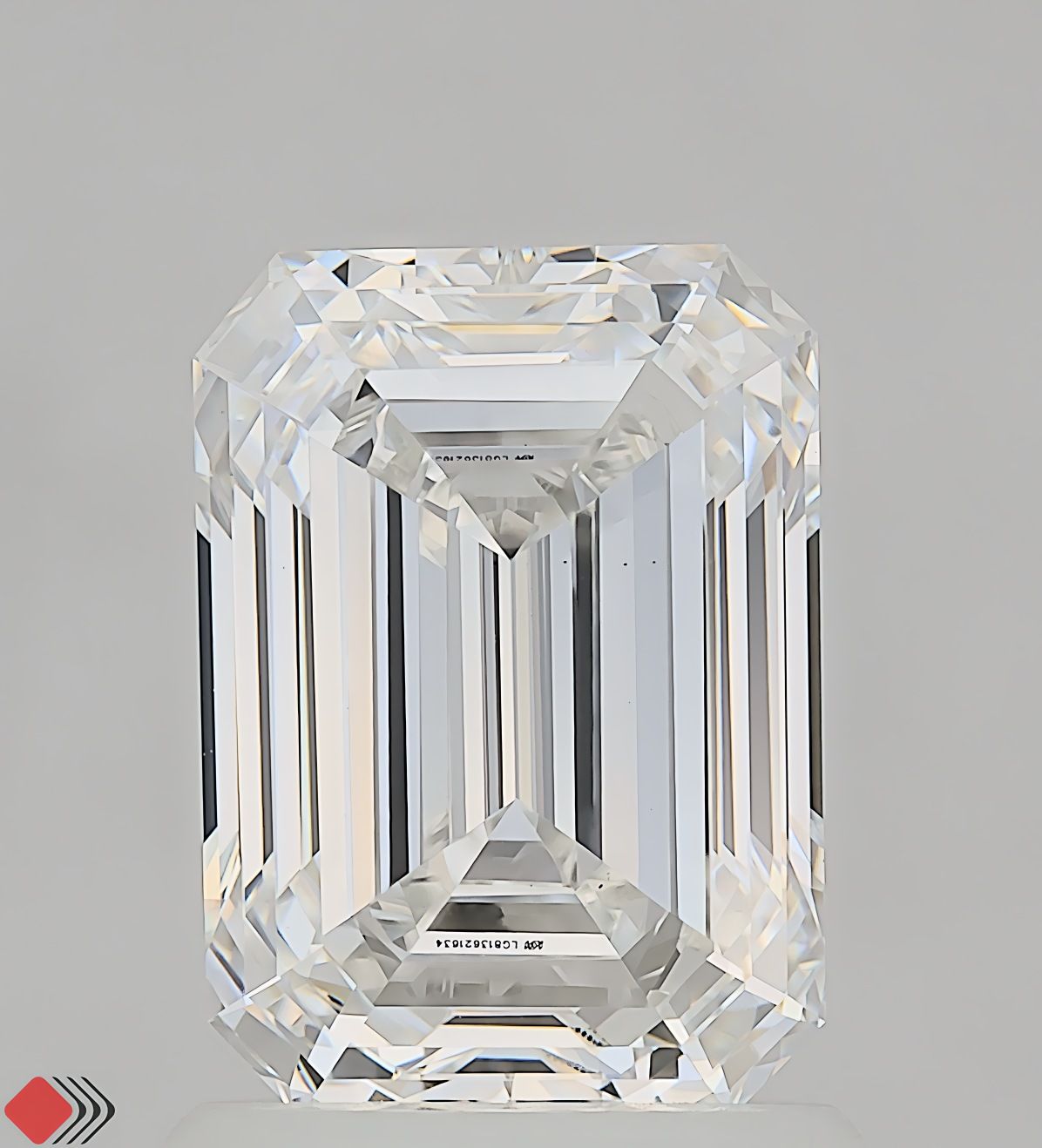 1.58 ct. emerald Lab Grown Diamond front image
