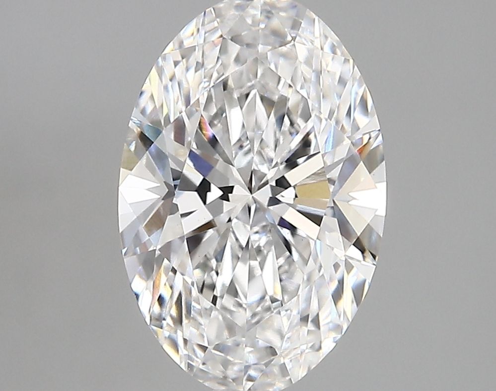2.72 ct. oval Lab Grown Diamond front image