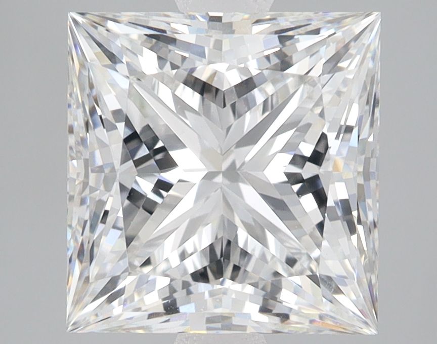 4.03 ct. princess Lab Grown Diamond front image