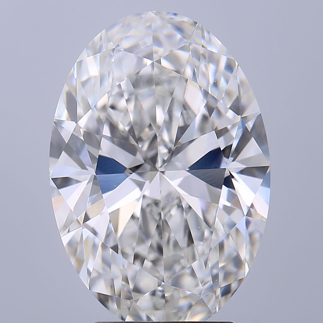3.66 ct. oval Lab Grown Diamond front image