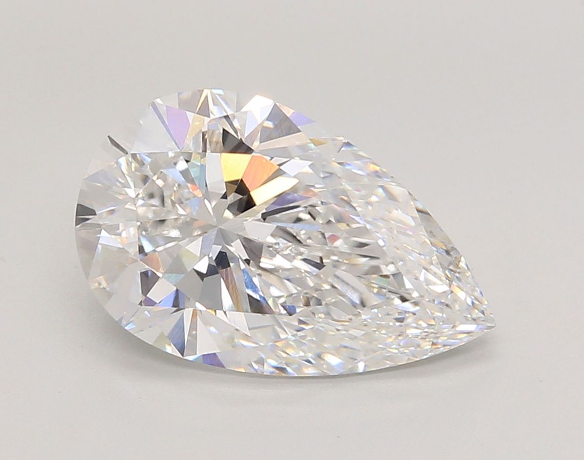 4.06 ct. pear Lab Grown Diamond front image