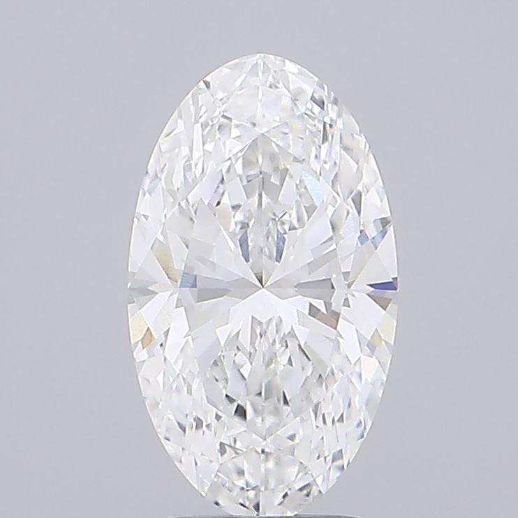 3.27 ct. oval Lab Grown Diamond front image