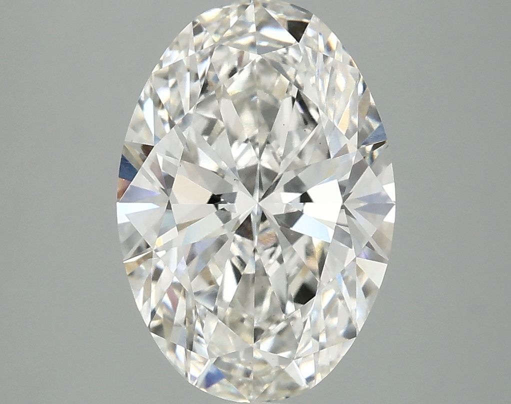 3.02 ct. oval Lab Grown Diamond front image